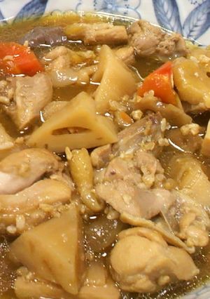 簡単！醤油麹で筑前煮-レシピのメイン写真