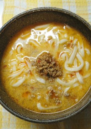 ウマ辛！坦々うどん(≧∇≦)-レシピのメイン写真