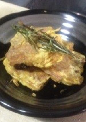 豚肉（スパム）のピカタ〜ペペロンチーノ風-レシピのメイン写真