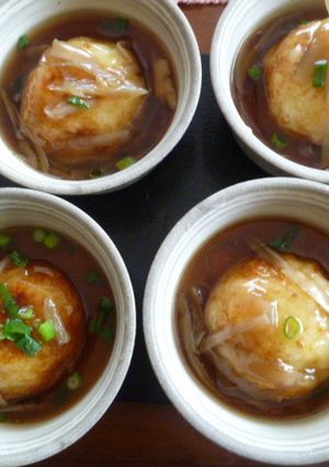 餡入りじゃが餅の揚げだし-レシピのメイン写真