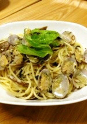 春セロリのボンゴレビアンコ 大葉風味-レシピのメイン写真