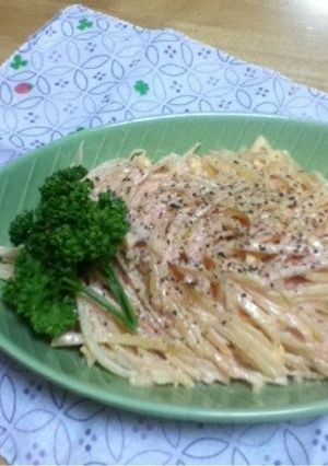 新じゃかで☆シャキシャキタラモサラダ-レシピのメイン写真