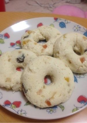 もちもち！お豆腐ドーナツ＊混ぜて焼くだけ-レシピのメイン写真