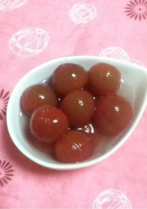 簡単可愛い♪ミニトマトのコンポート-レシピのメイン写真