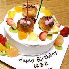 รูปของ アンパンマン★お誕生日ケーキ