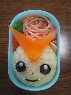 キャラ弁☆ポケモンビクティニ-レシピのメイン写真