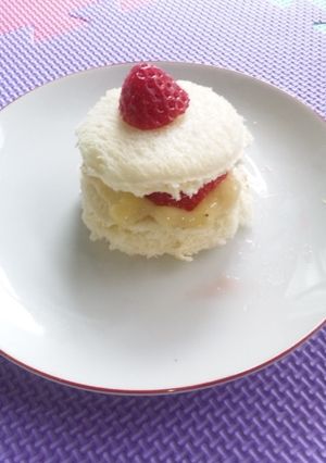ヨーグルト嫌い 離乳食ケーキ-レシピのメイン写真