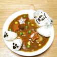 わんわん☆お風呂カレー