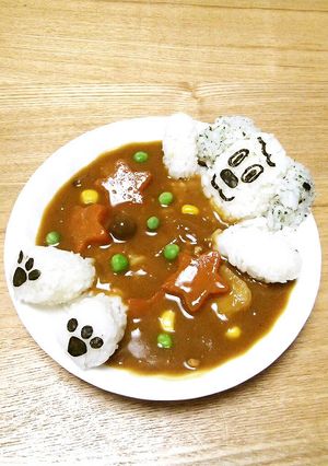 わんわん☆お風呂カレー-レシピのメイン写真