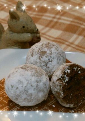 ココアのさっくりボウロクッキー-レシピのメイン写真