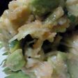 アボカドえのき明太の梅昆布茶和え