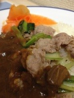 豚コマカレー丼-レシピのメイン写真