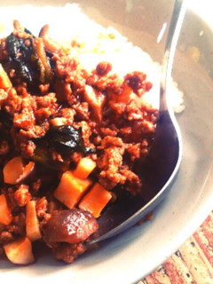 簡単★エリンギとほうれん草のミート飯-レシピのメイン写真
