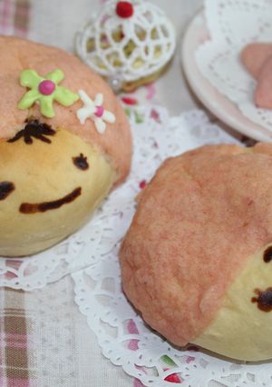 可愛い♡キャラパン♡赤ずきんちゃんパン♡-レシピのメイン写真
