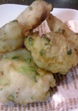 とり天おかか葱風味-レシピのメイン写真