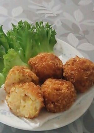 子供大好き☆鮭フレークのタルタルコロッケ-レシピのメイン写真