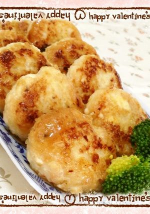 塩麹で♫プリフワ♡海老の豆腐ハンバーグ-レシピのメイン写真
