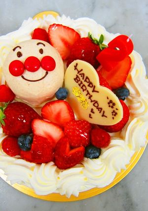 ♡アンパンマンケーキ♡-レシピのメイン写真