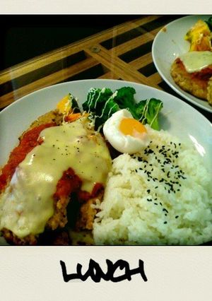 豆腐一丁使って！ヘルシーハンバーグ☆-レシピのメイン写真