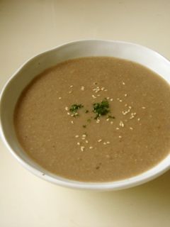 ごぼうとくるみのスープ-レシピのメイン写真
