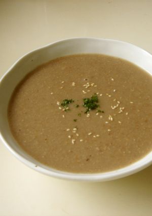 ごぼうとくるみのスープ-レシピのメイン写真