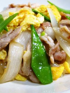 新玉ねぎと卵の炒め-レシピのメイン写真