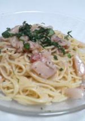 ★タラコとホタテの冷たいパスタ★-レシピのメイン写真