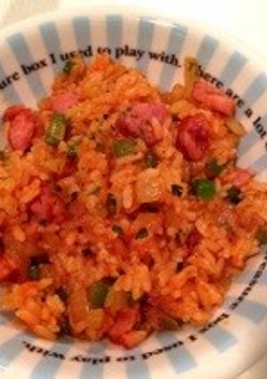 子どもと作るケチャップライス☆-レシピのメイン写真