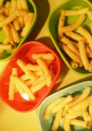 ☆離乳食☆ﾏｶﾛﾆでおやつを作っちゃおう-レシピのメイン写真