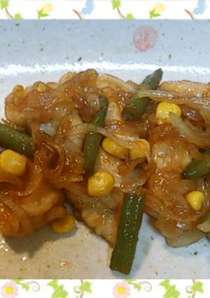 鶏むね肉のやわらかソテー甘酢ソースかけ-レシピのメイン写真