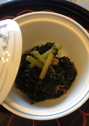 フキの葉の佃煮-レシピのメイン写真