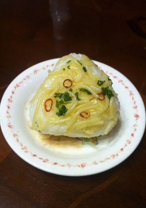 ペペロンチーノおにぎり-レシピのメイン写真