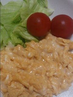 和風味のチーズinスクランブルエッグ-レシピのメイン写真