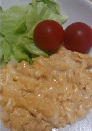 和風味のチーズinスクランブルエッグ-レシピのメイン写真