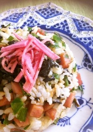 スパムでチャーハン-レシピのメイン写真
