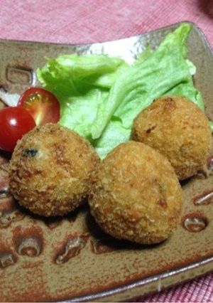 里芋と鶏のしょうがコロッケ-レシピのメイン写真