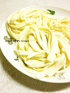 再び手打ちうどんに挑戦☻冷凍保存・薄力粉-レシピのメイン写真