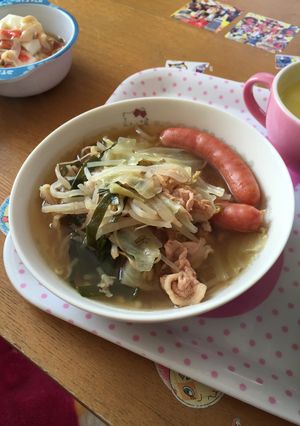 豚バラのモツ鍋風-レシピのメイン写真