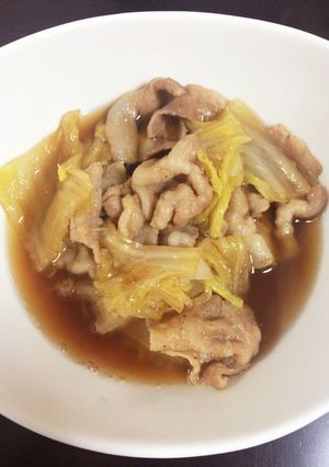 ☆白菜と豚肉のふわとろ煮込み☆-レシピのメイン写真