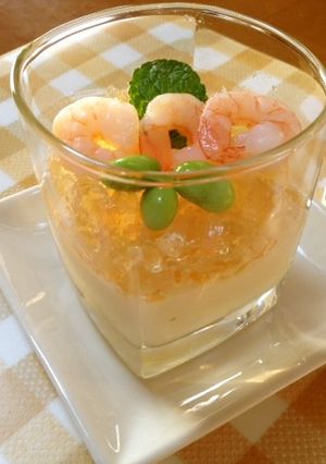 市販のスープで♪超簡単なゼリー寄せ-レシピのメイン写真