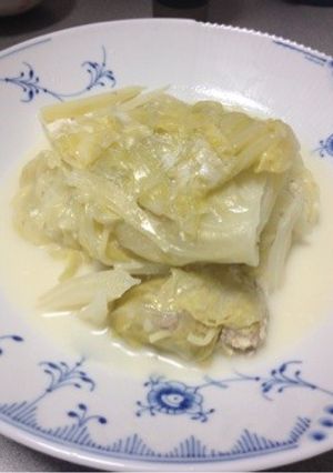 クリームロールキャベツ-レシピのメイン写真
