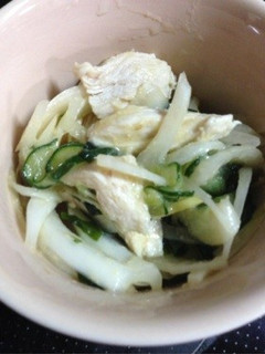 鳥としょうがの酢味噌あえ-レシピのメイン写真