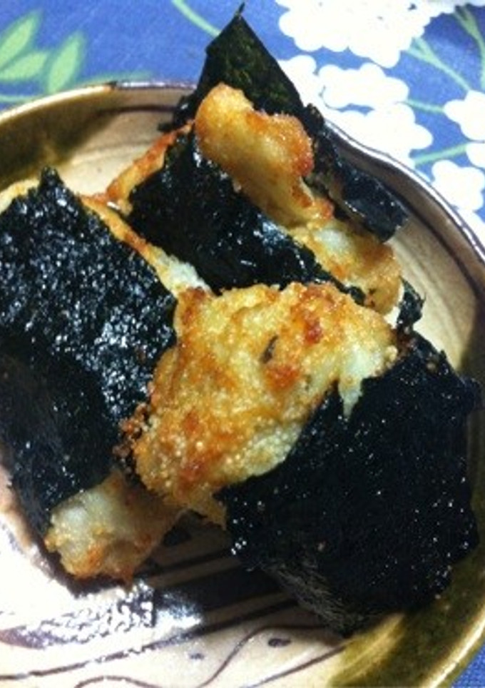 里芋の明太子風味の磯辺揚げ♪-レシピのメイン写真