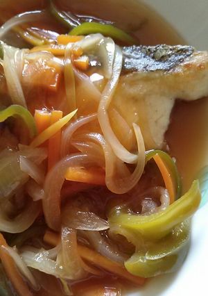 お魚の野菜たっぷりあんかけ-レシピのメイン写真