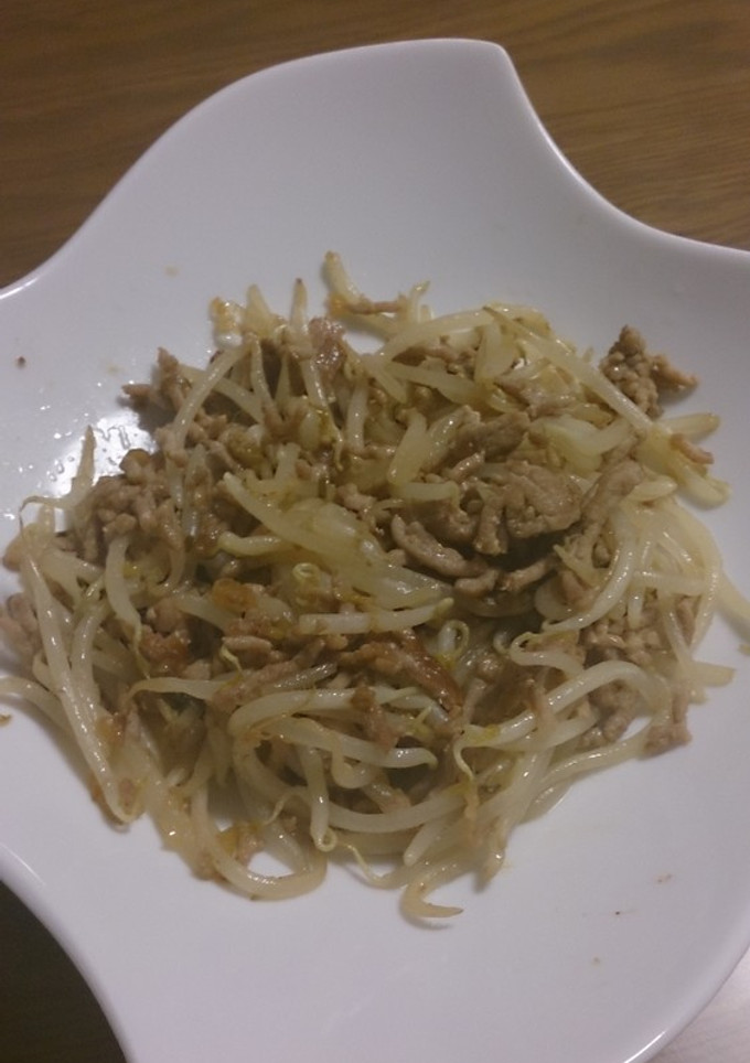 もやしとネギ味噌炒め-レシピのメイン写真
