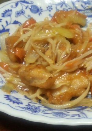 残り野菜と鶏ムネ肉で酢鶏-レシピのメイン写真