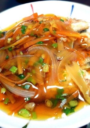 いわしのたっぷり野菜あんかけ☆-レシピのメイン写真