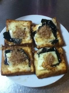 カリカリ厚揚げチーズのり-レシピのメイン写真