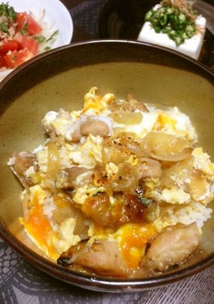 我が家の香ばし♡親子丼-レシピのメイン写真