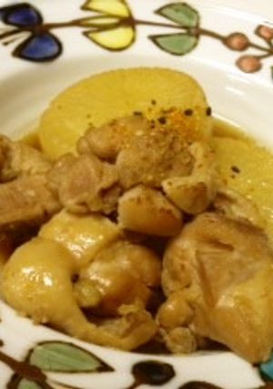 Staubで鶏肉と大根の塩麹煮-レシピのメイン写真